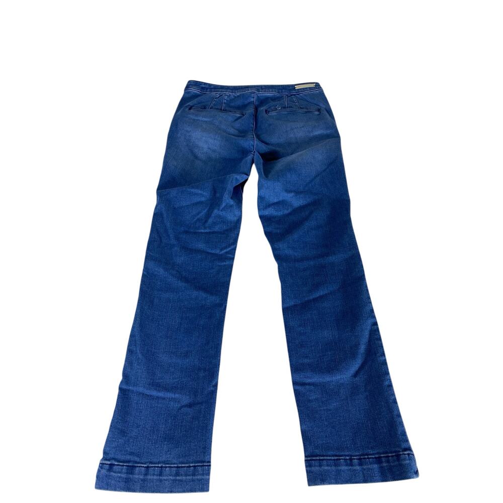 Women's Pilcro High Rise Denim Leggings  Side Zip Size 27
